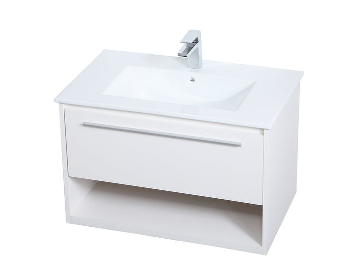Elegant Lighting Single Bathroom Floating Vanity