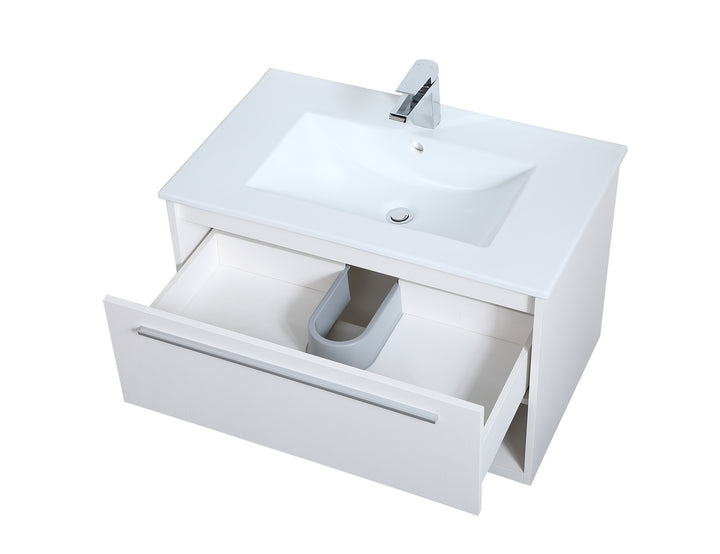 Elegant Lighting Single Bathroom Floating Vanity