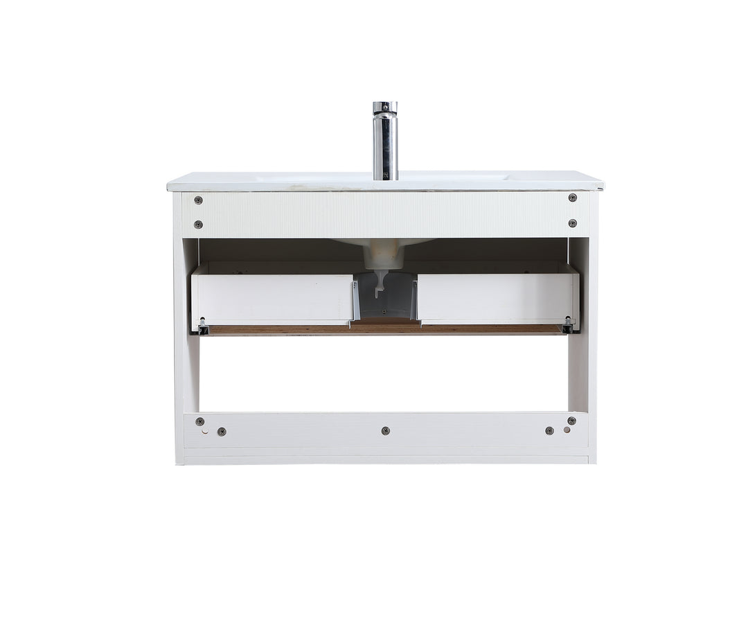 Elegant Lighting Single Bathroom Floating Vanity