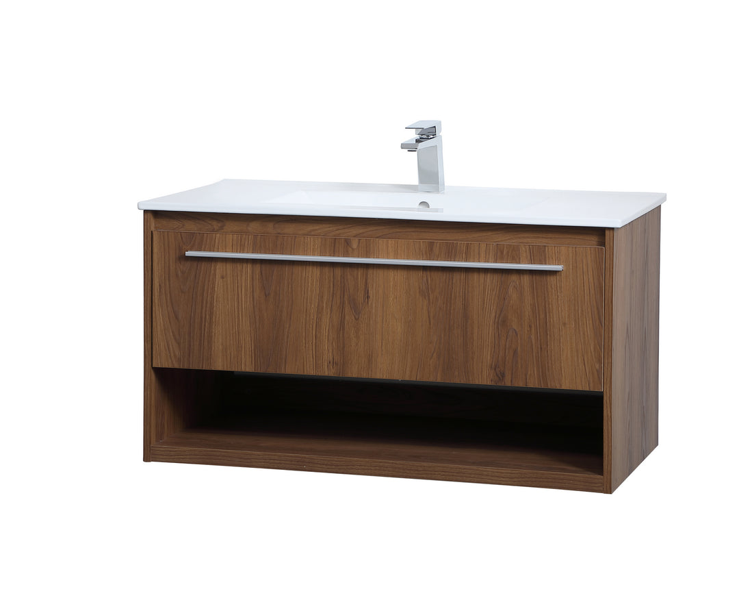 Elegant Lighting Single Bathroom Floating Vanity