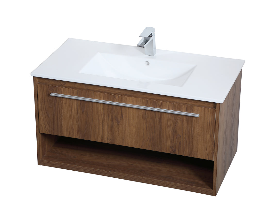 Elegant Lighting Single Bathroom Floating Vanity