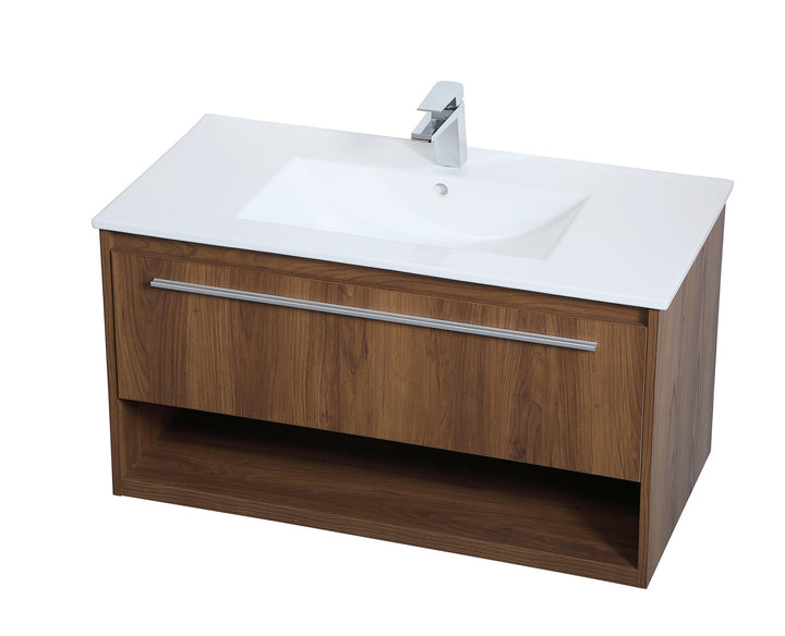Elegant Lighting Single Bathroom Floating Vanity