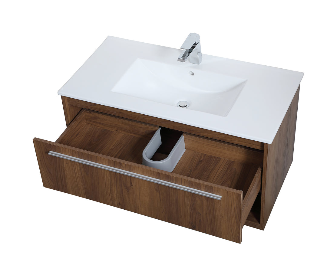 Elegant Lighting Single Bathroom Floating Vanity