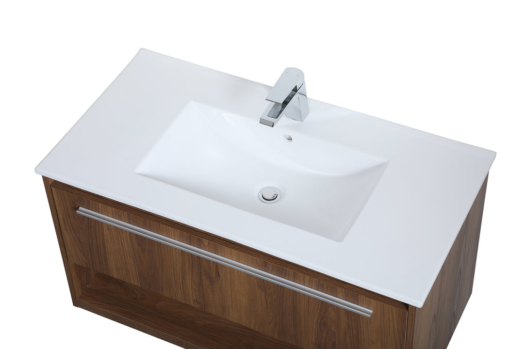 Elegant Lighting Single Bathroom Floating Vanity