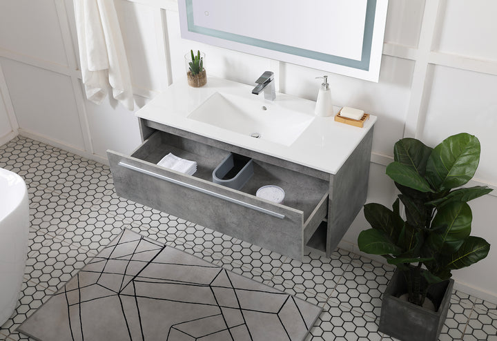 Elegant Lighting Single Bathroom Floating Vanity