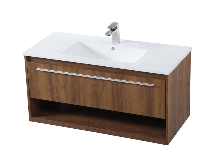 Elegant Lighting Single Bathroom Floating Vanity