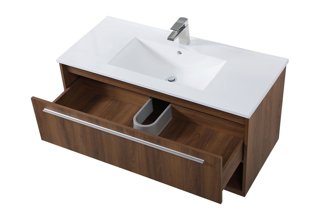 Elegant Lighting Single Bathroom Floating Vanity