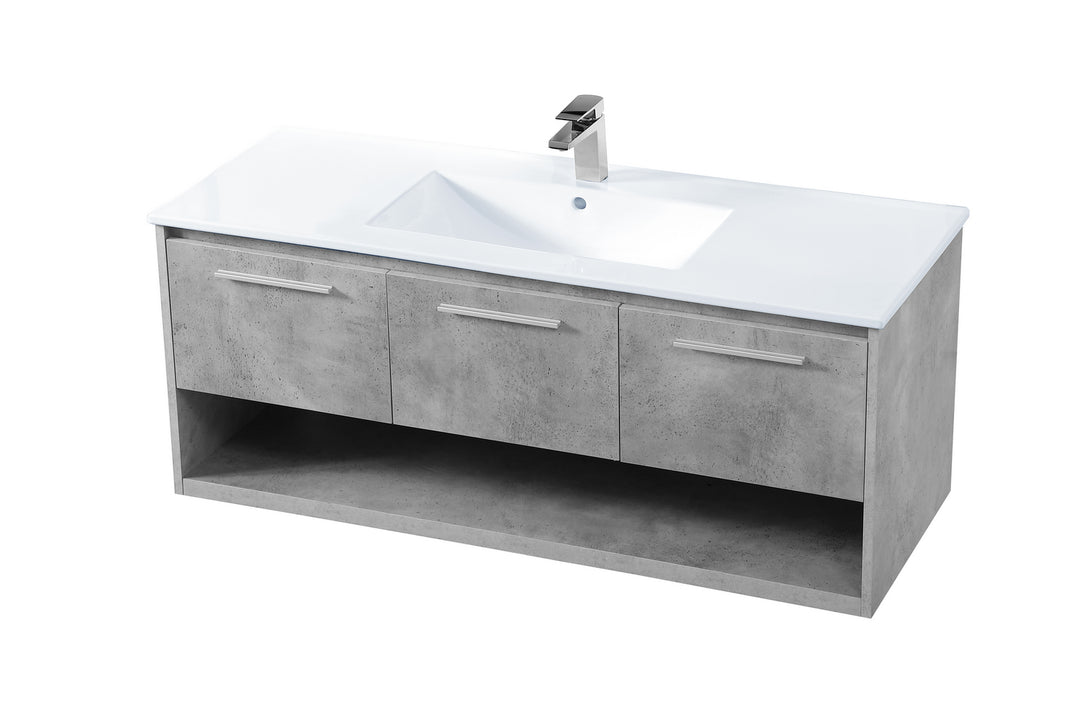Elegant Lighting Single Bathroom Floating Vanity