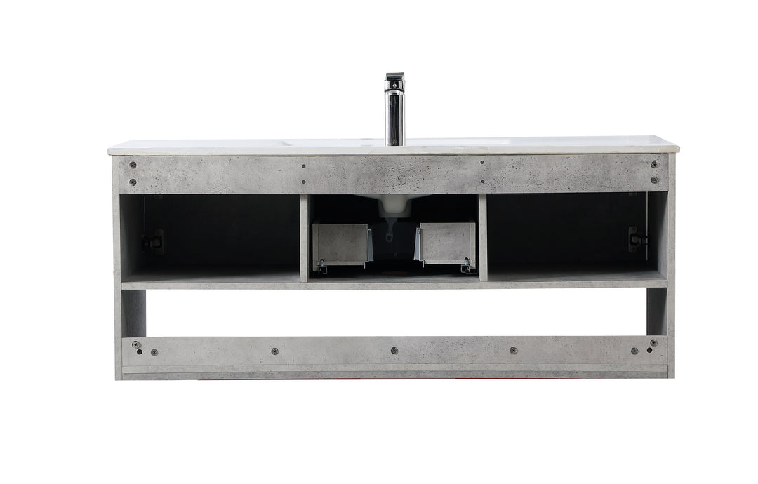 Elegant Lighting Single Bathroom Floating Vanity