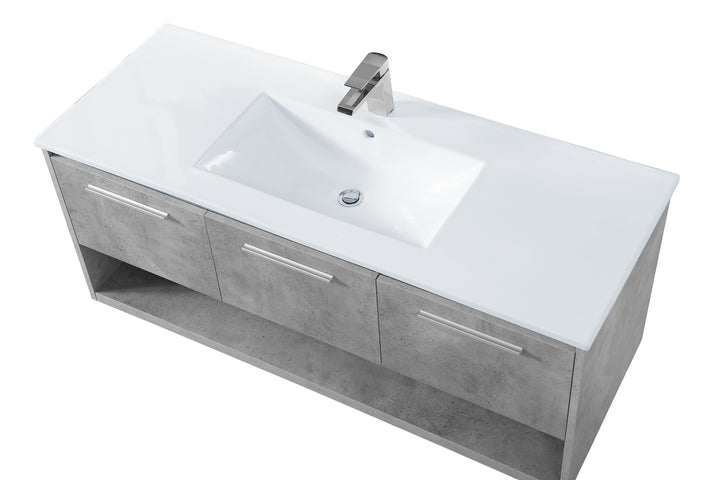 Elegant Lighting Single Bathroom Floating Vanity