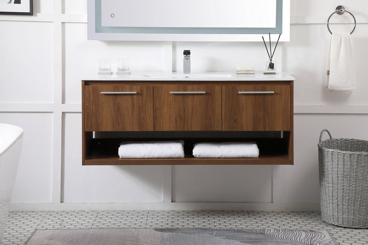 Elegant Lighting Single Bathroom Floating Vanity