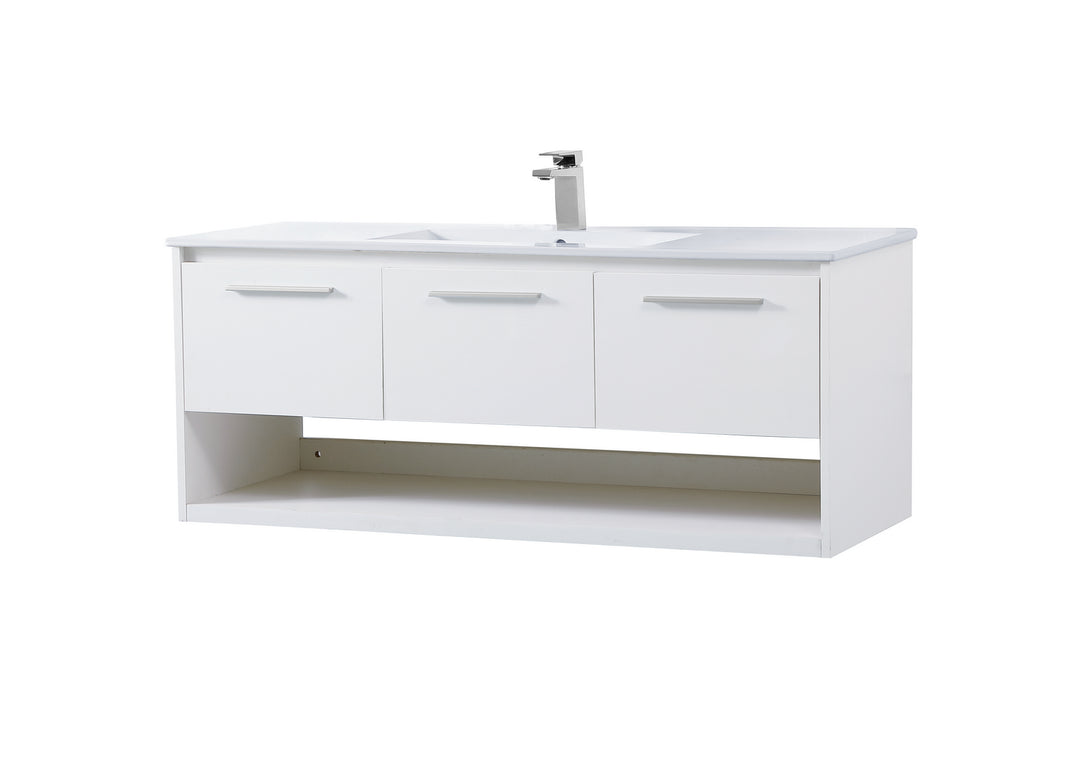 Elegant Lighting Single Bathroom Floating Vanity