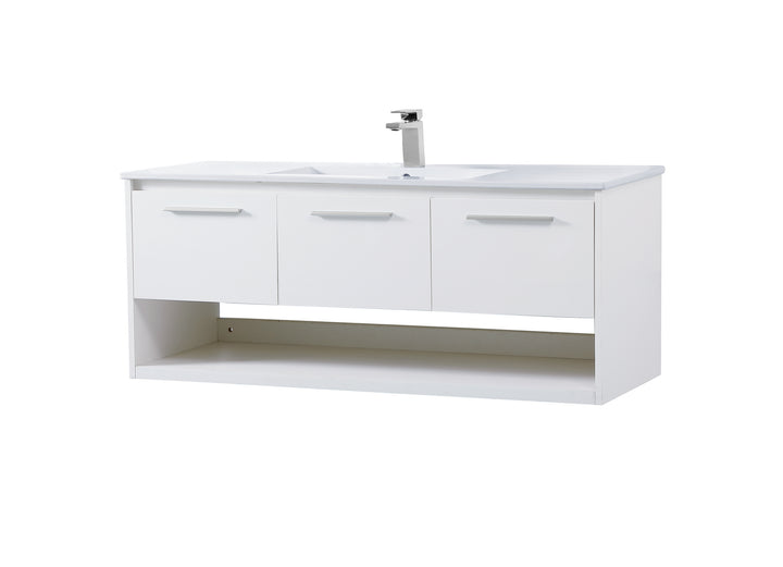 Elegant Lighting Single Bathroom Floating Vanity