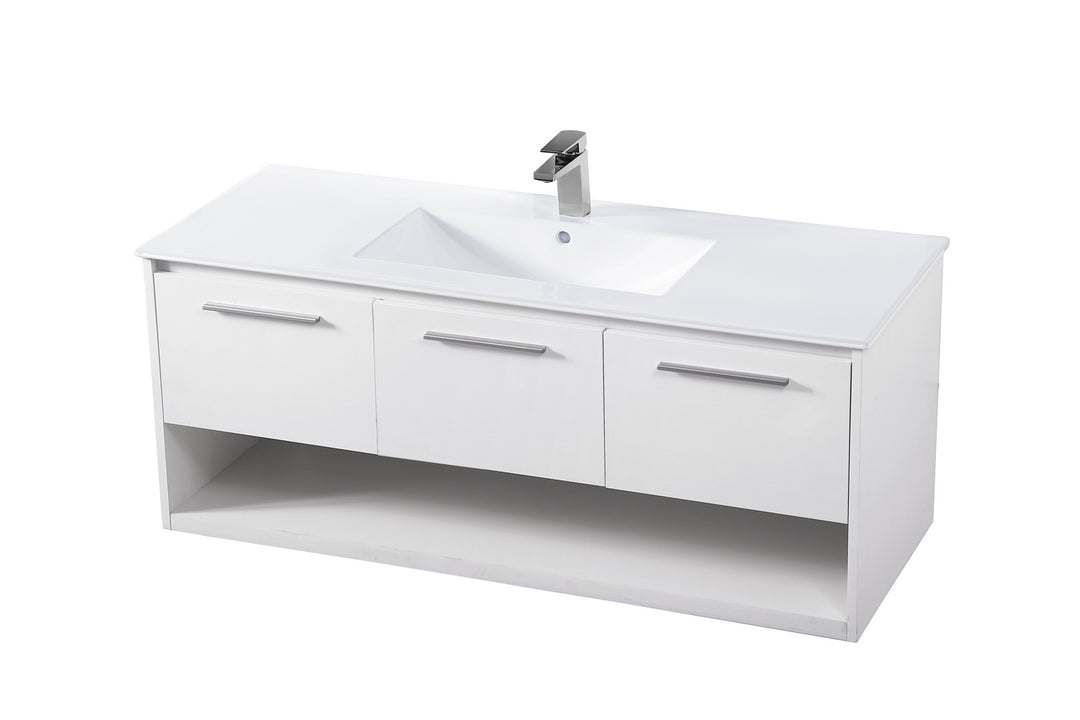 Elegant Lighting Single Bathroom Floating Vanity