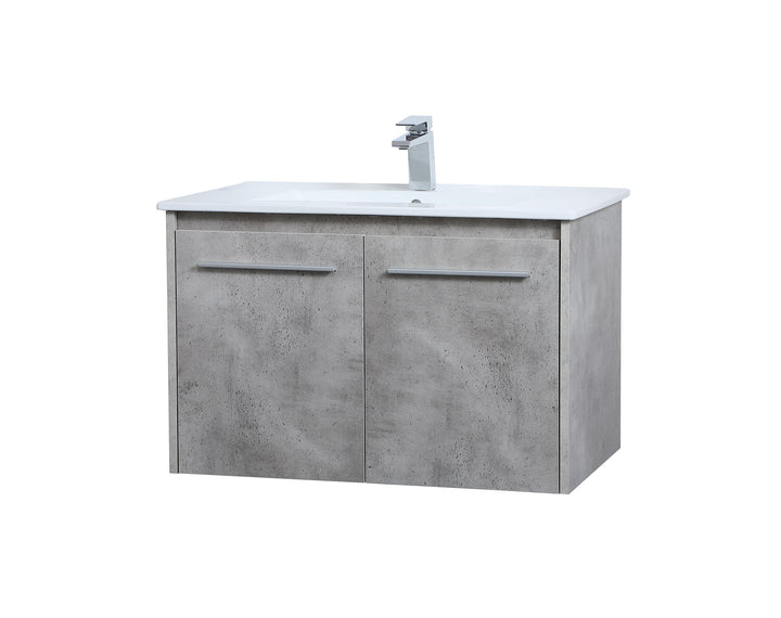 Elegant Lighting Single Bathroom Floating Vanity