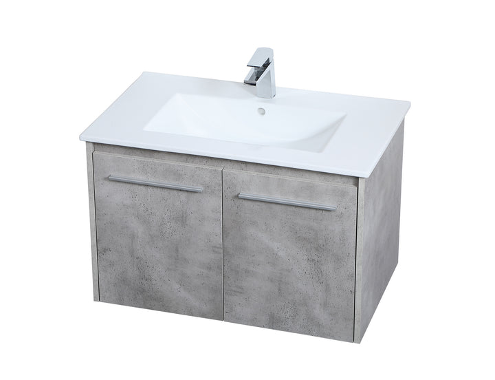 Elegant Lighting Single Bathroom Floating Vanity