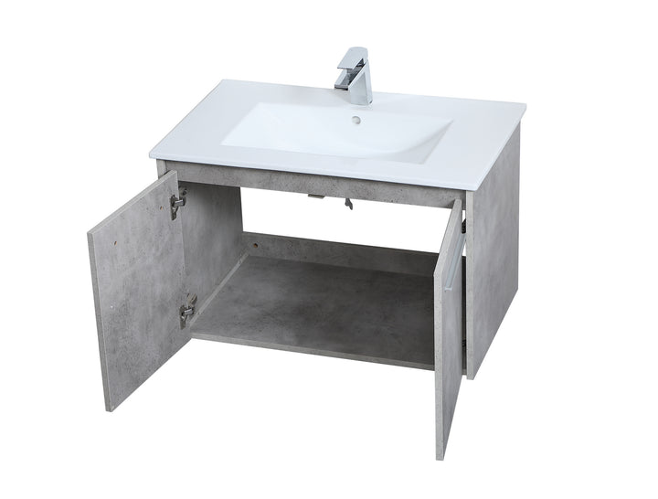 Elegant Lighting Single Bathroom Floating Vanity