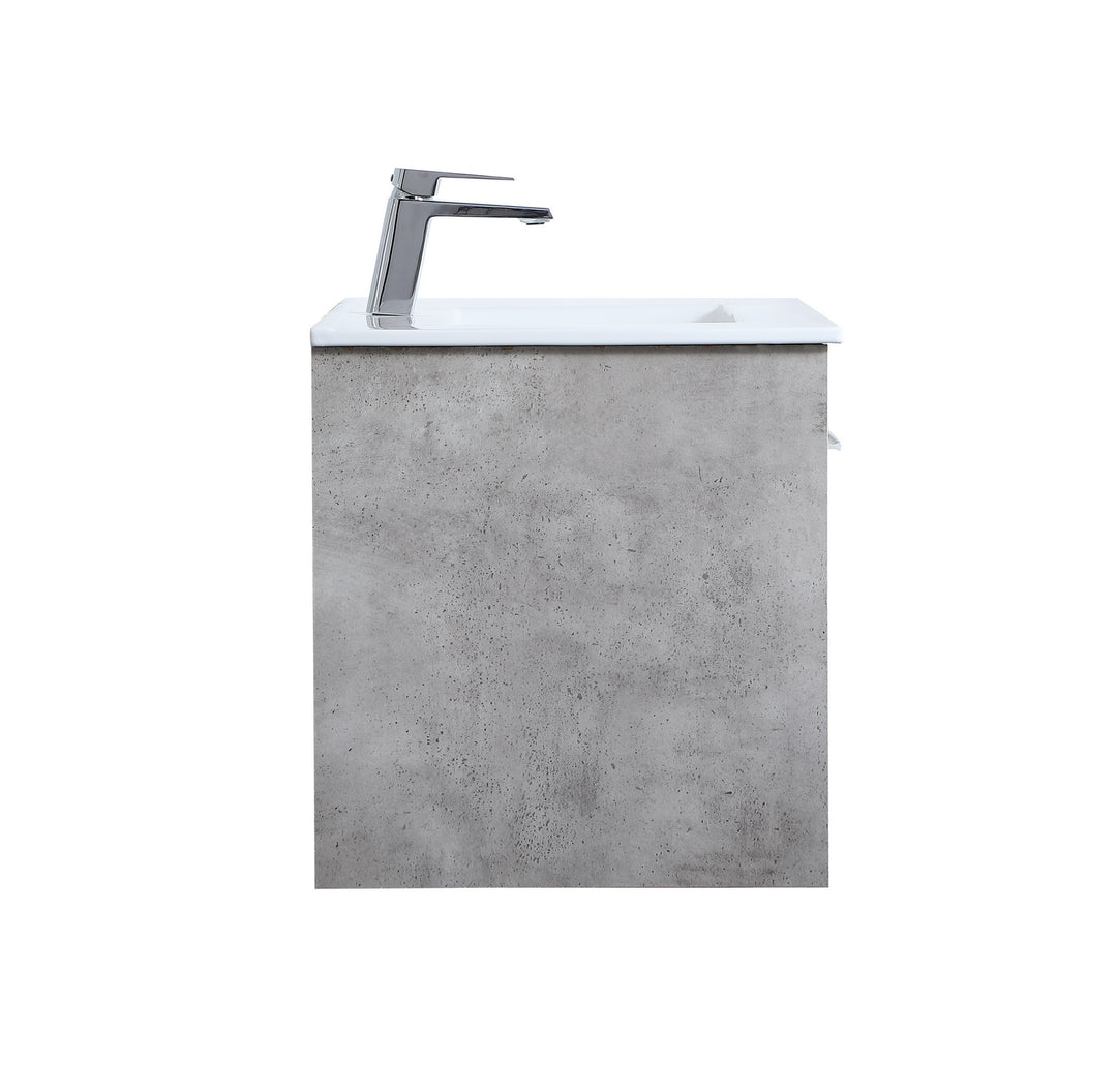 Elegant Lighting Single Bathroom Floating Vanity