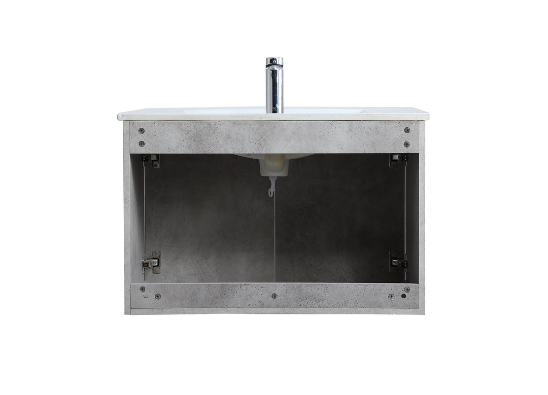 Elegant Lighting Single Bathroom Floating Vanity