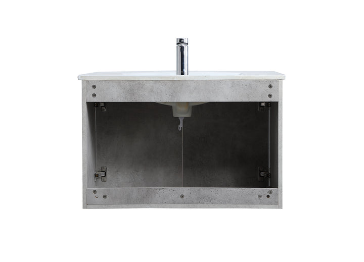 Elegant Lighting Single Bathroom Floating Vanity