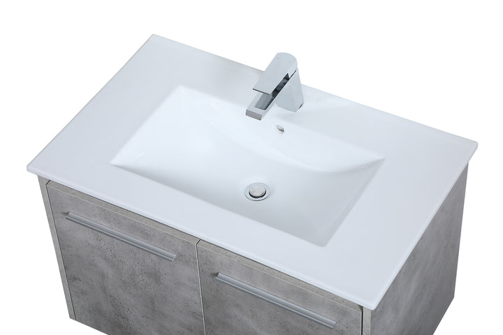 Elegant Lighting Single Bathroom Floating Vanity