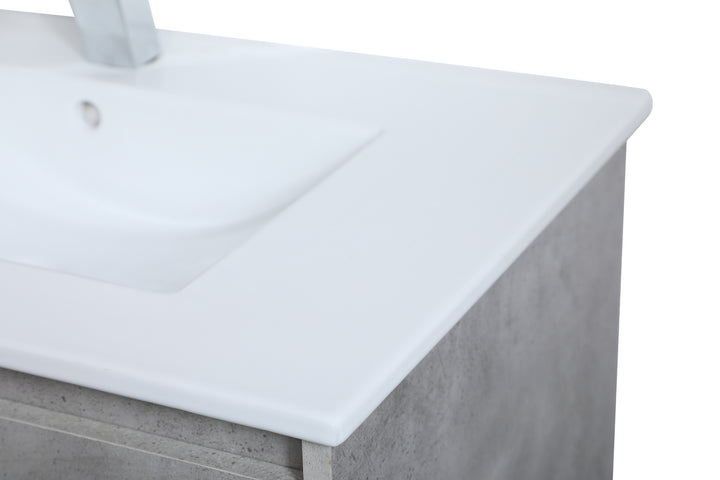 Elegant Lighting Single Bathroom Floating Vanity