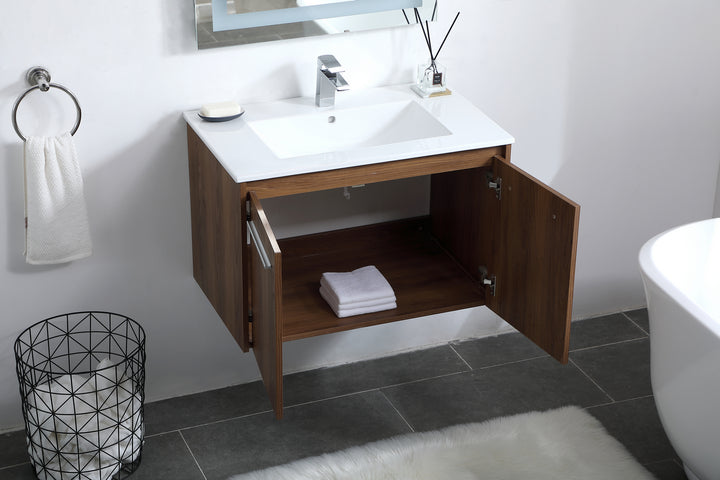Elegant Lighting Single Bathroom Floating Vanity