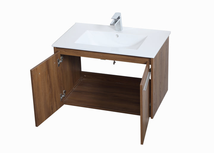Elegant Lighting Single Bathroom Floating Vanity