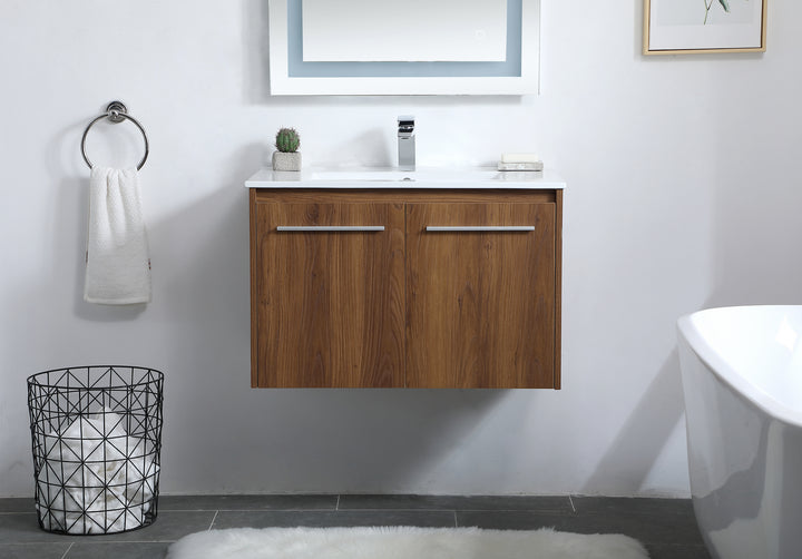 Elegant Lighting Single Bathroom Floating Vanity