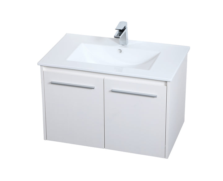 Elegant Lighting Single Bathroom Floating Vanity