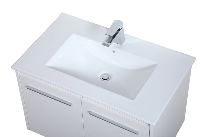 Elegant Lighting Single Bathroom Floating Vanity