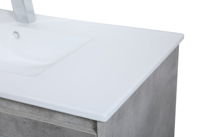 Elegant Lighting Single Bathroom Floating Vanity