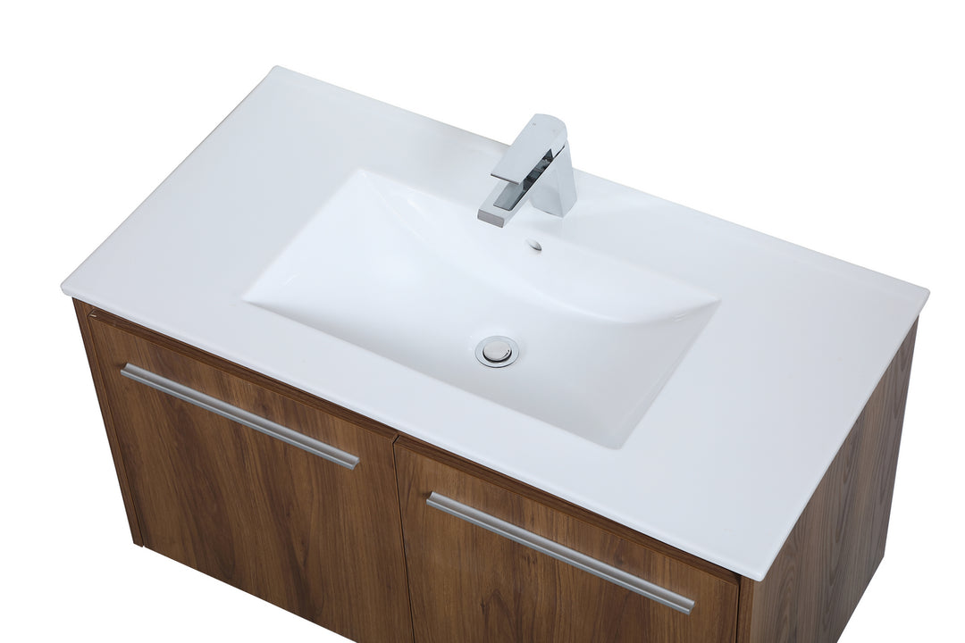 Elegant Lighting Single Bathroom Floating Vanity