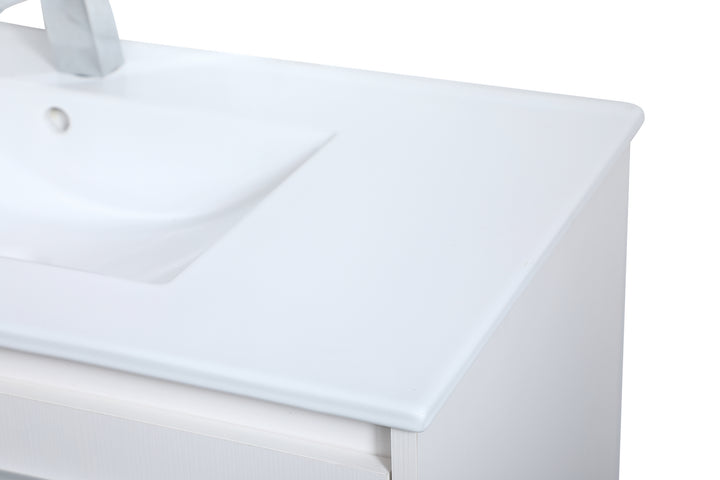 Elegant Lighting Single Bathroom Floating Vanity