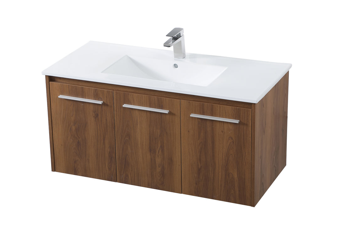 Elegant Lighting Single Bathroom Floating Vanity
