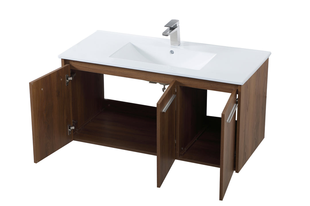 Elegant Lighting Single Bathroom Floating Vanity