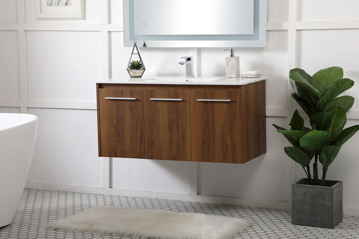 Elegant Lighting Single Bathroom Floating Vanity