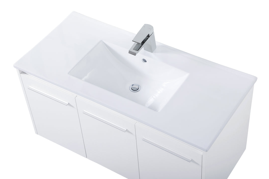 Elegant Lighting Single Bathroom Floating Vanity