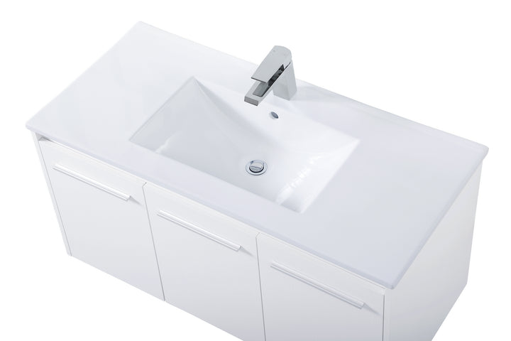 Elegant Lighting Single Bathroom Floating Vanity