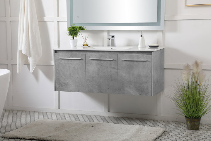Elegant Lighting Single Bathroom Floating Vanity