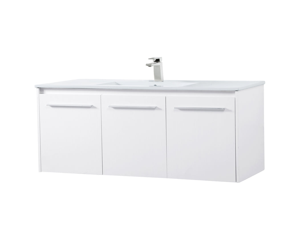 Elegant Lighting Single Bathroom Floating Vanity