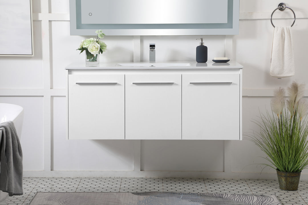 Elegant Lighting Single Bathroom Floating Vanity