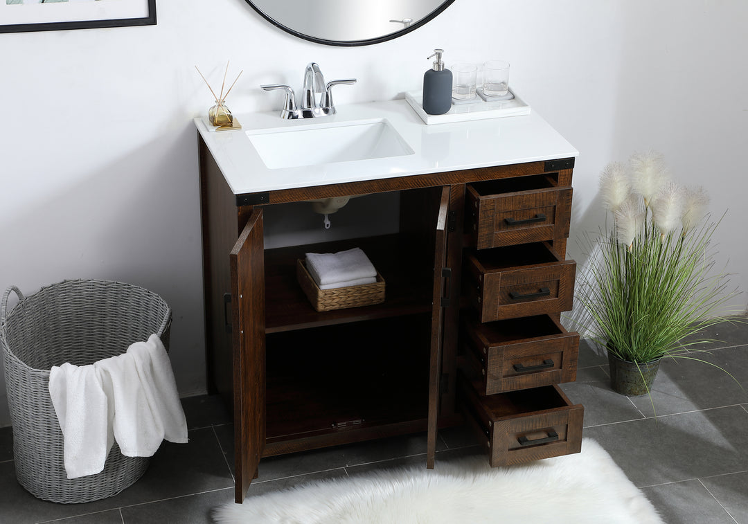 Elegant Lighting Single Bathroom Vanity