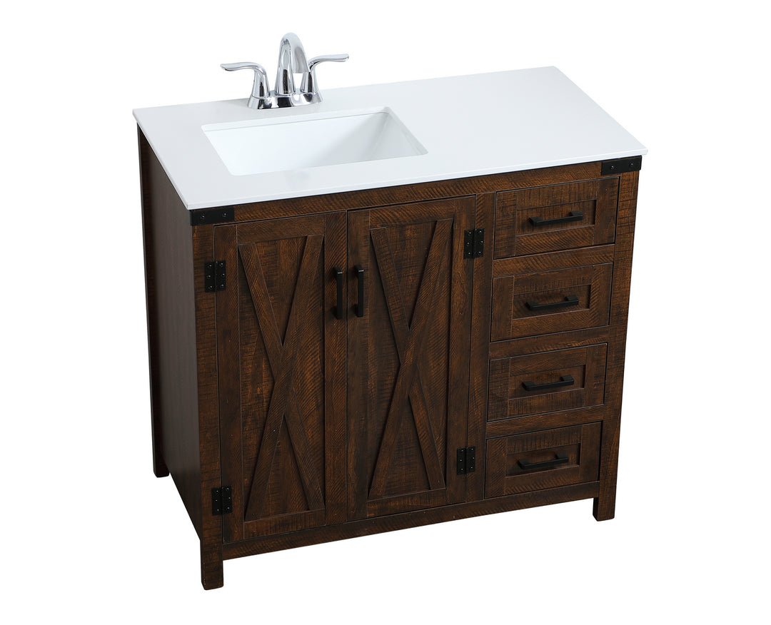 Elegant Lighting Single Bathroom Vanity