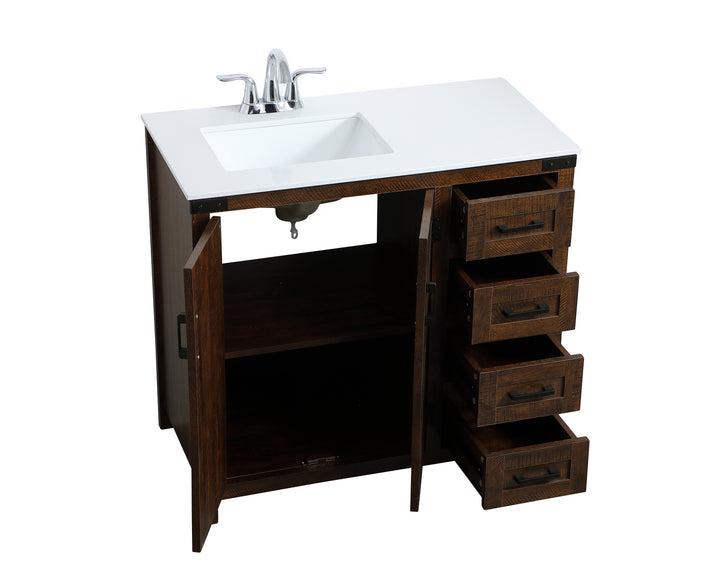 Elegant Lighting Single Bathroom Vanity