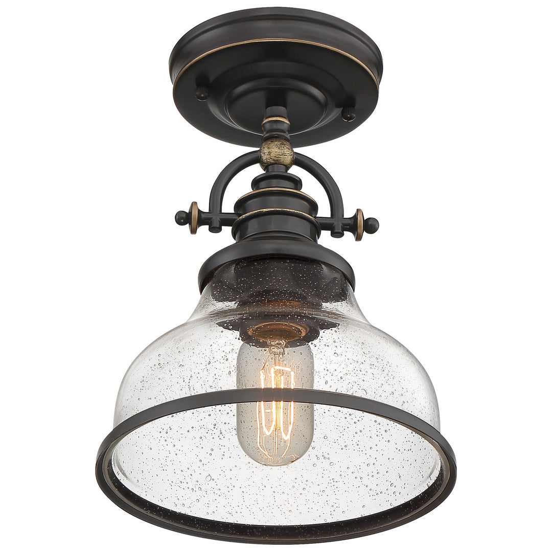 Quoizel One Light Semi-Flush Mount