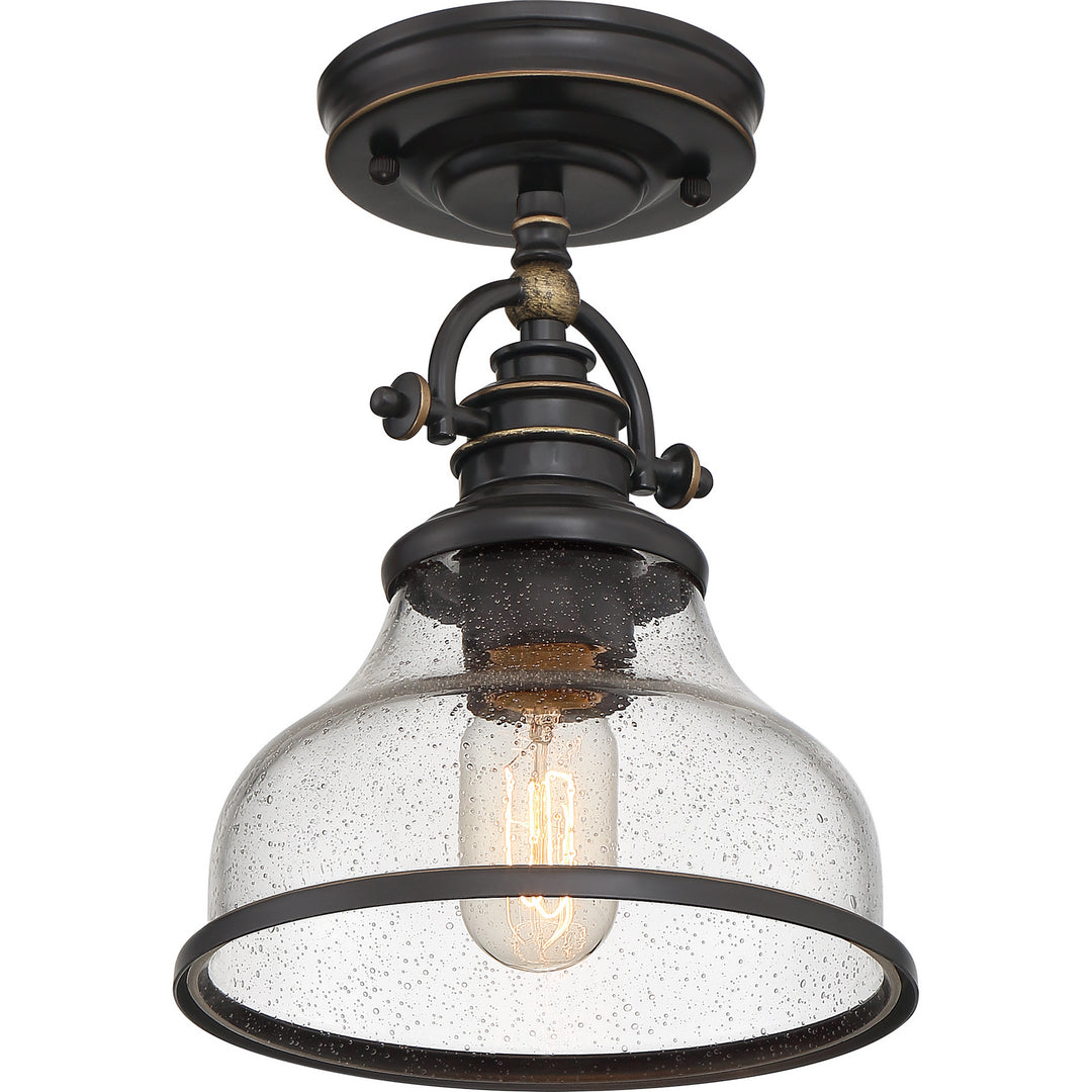 Quoizel One Light Semi-Flush Mount