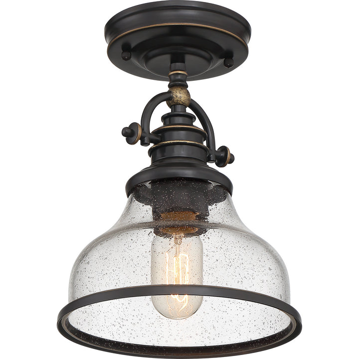 Quoizel One Light Semi-Flush Mount