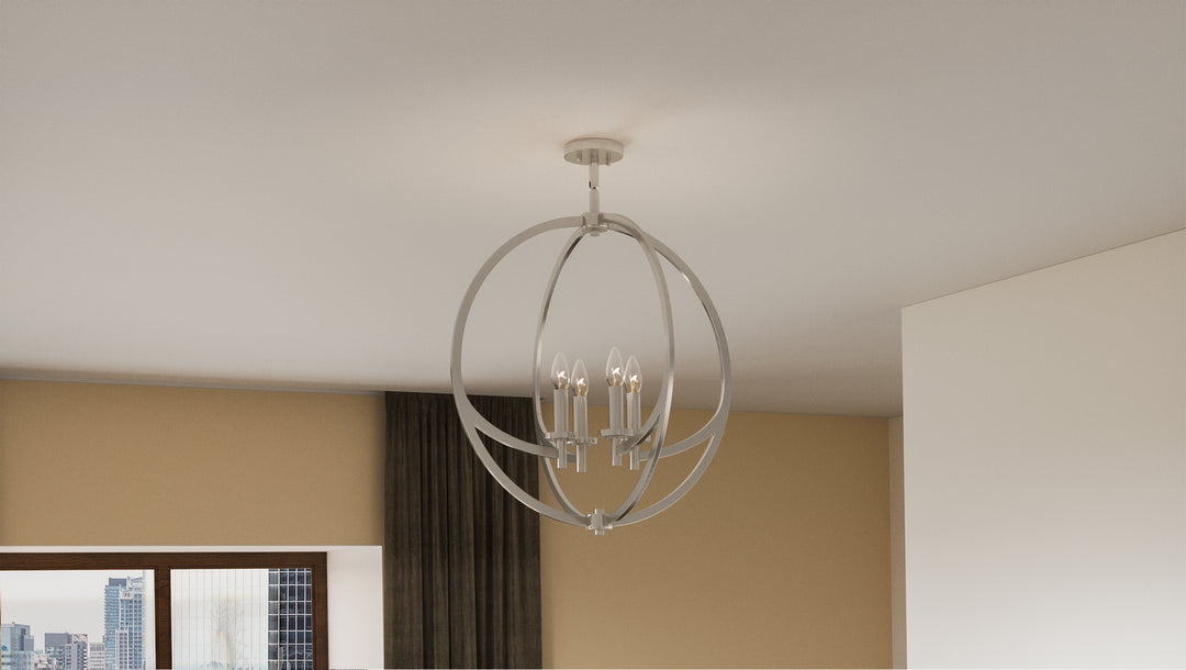 Quoizel Six Light Semi-Flush Mount