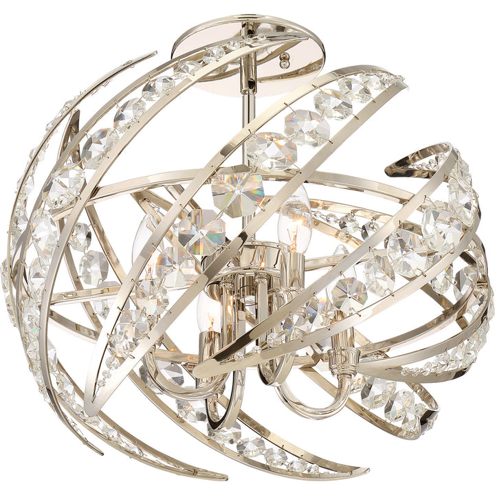 Quoizel Four Light Semi-Flush Mount